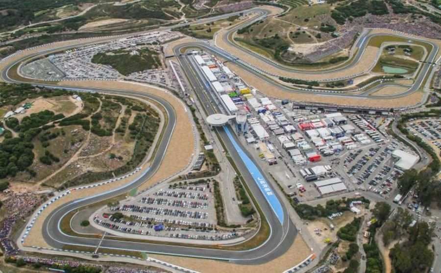 Jerez Circuit 1986 2016, road course race track Jerez de la Frontera Spain