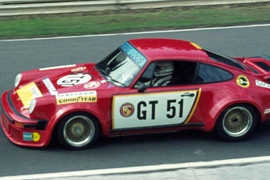 Toine Hezemans in his Porsche 934