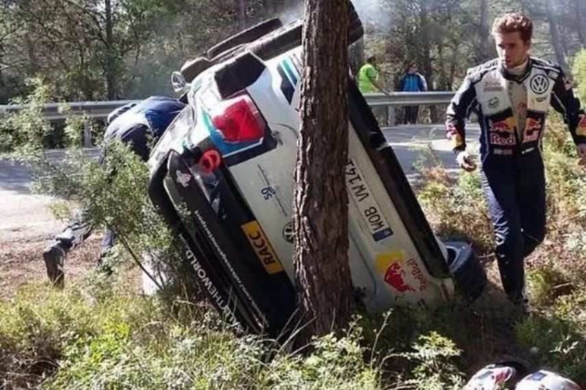 Catalunya, Mikkelsen, crash