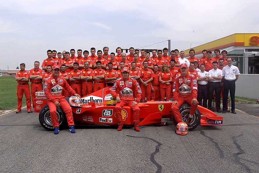 Ferrari 2001 formula