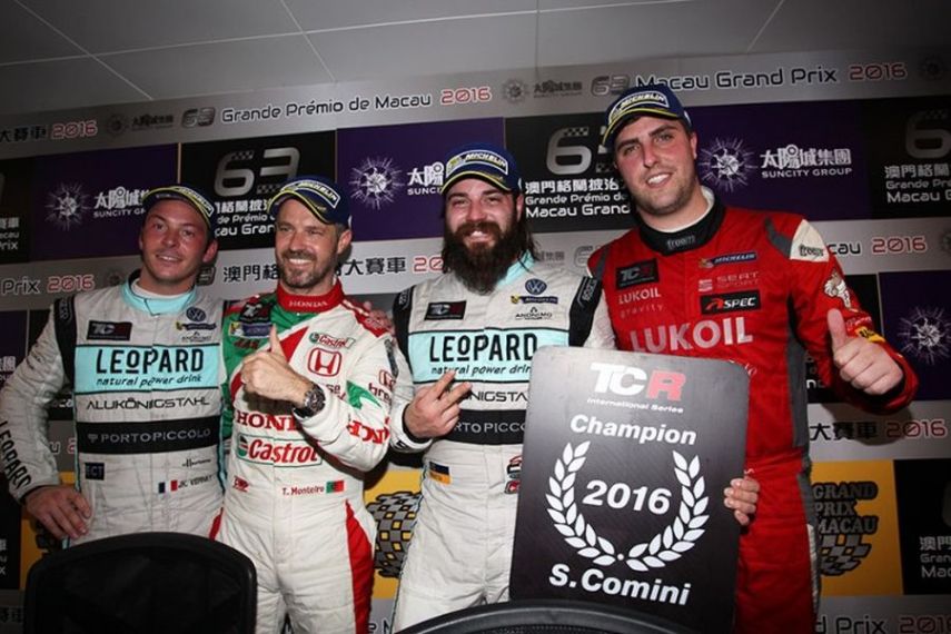 2016 TCR International Series champion Stefano Comini