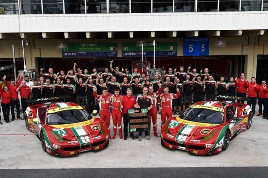AF Corse, FIA WEC 2014 champions, Ferrari 458 Italia, Blancpain series