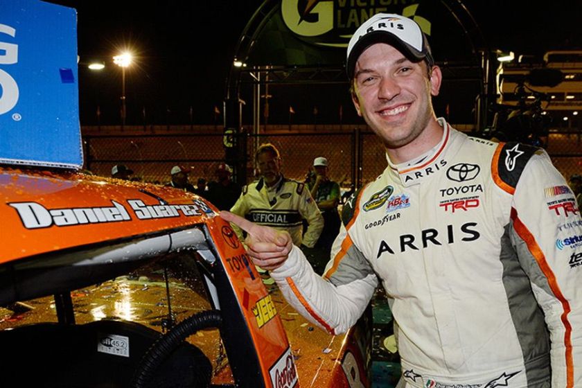 Daniel Suarez, Truck Series, Lucas Oil 150, Phoenix, 2016