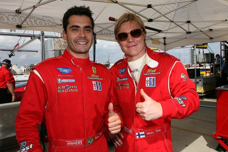 Jaime Melo and Mika Salo in 2007