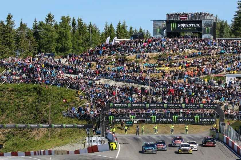 2016 World RX event at Hell Lankebaben, Hell, Norway, World RX, facebook, twitter