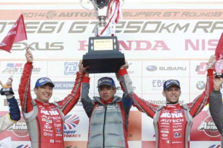Tsugio Matsuda,Ronnie Quintarelli, 2014 Super GT champions