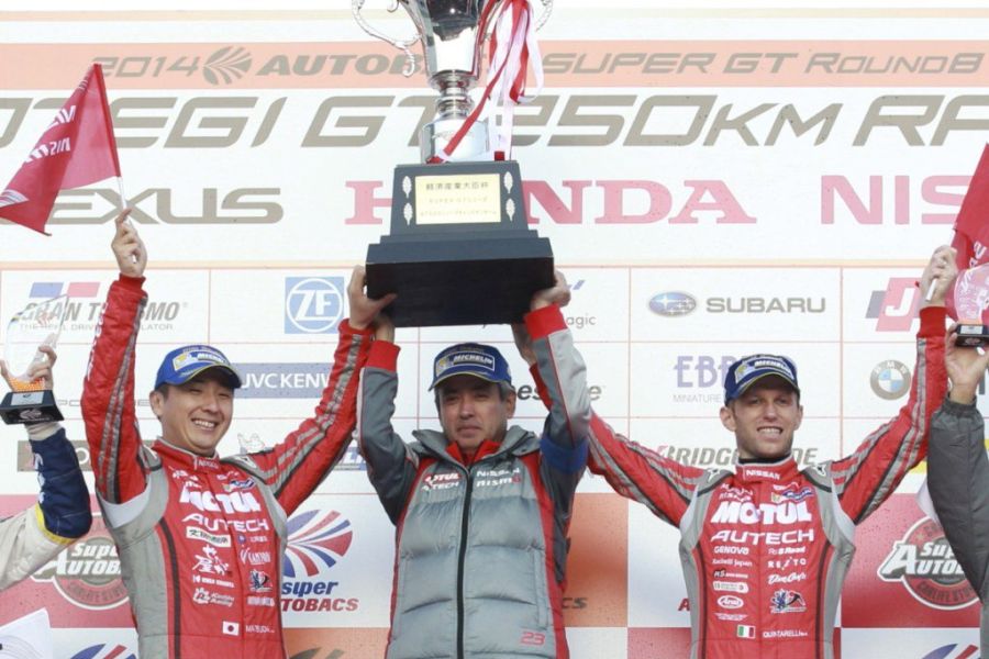 Tsugio Matsuda,Ronnie Quintarelli, 2014 Super GT champions