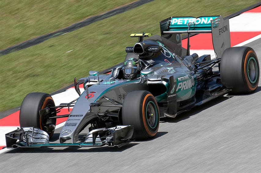 second place, Rosberg is looking to claim the title