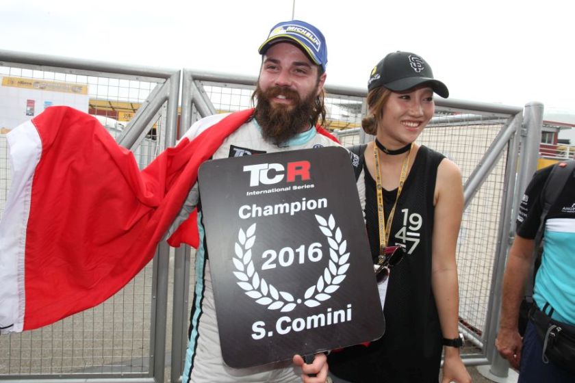 2016 TCR International Series champion Stefano Comini