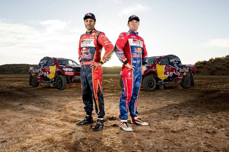 Toyota Gazoo Racing South Africa, Nasser Al-Attiyah, Giniel de Villiers