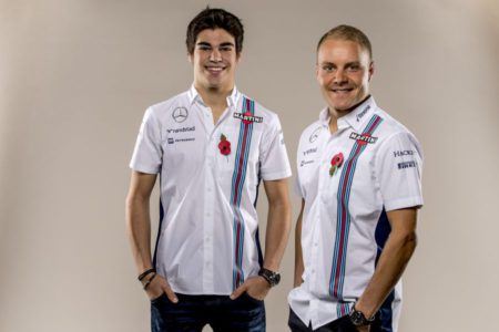 Lance Stroll, Valtteri Bottas, Williams Martini Racing 2017
