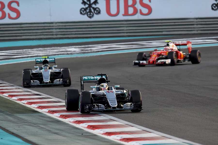 Lewis Hamilton Abu Dhabi