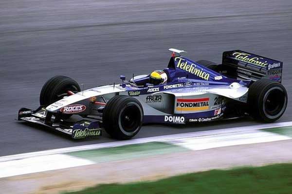 Luca Badoer Minardi formula points grand prix cars view color