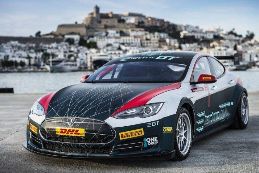 Tesla Model S, eGT Championship, electric racing