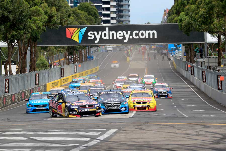 Homebush Street Circuit Sydney