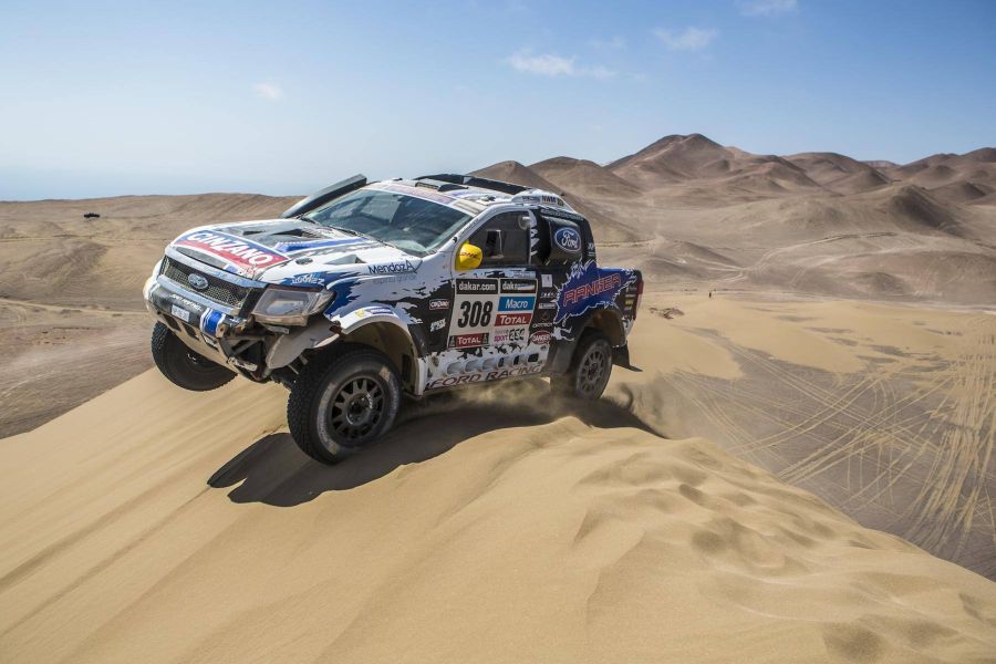 Раллийный Ford Ranger