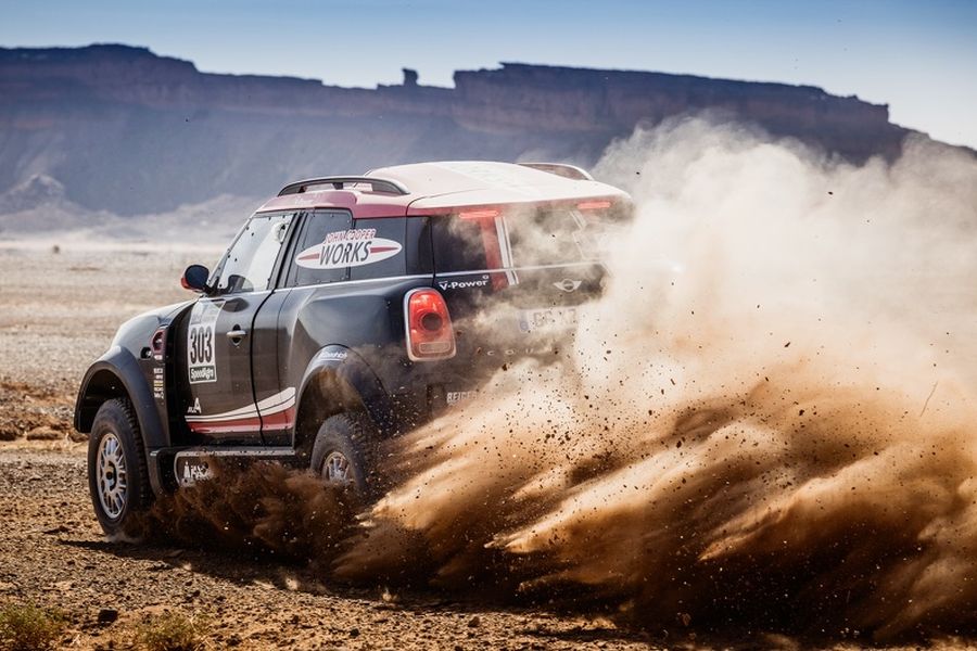 X-Raid Team's new Mini for 2017 Dakar