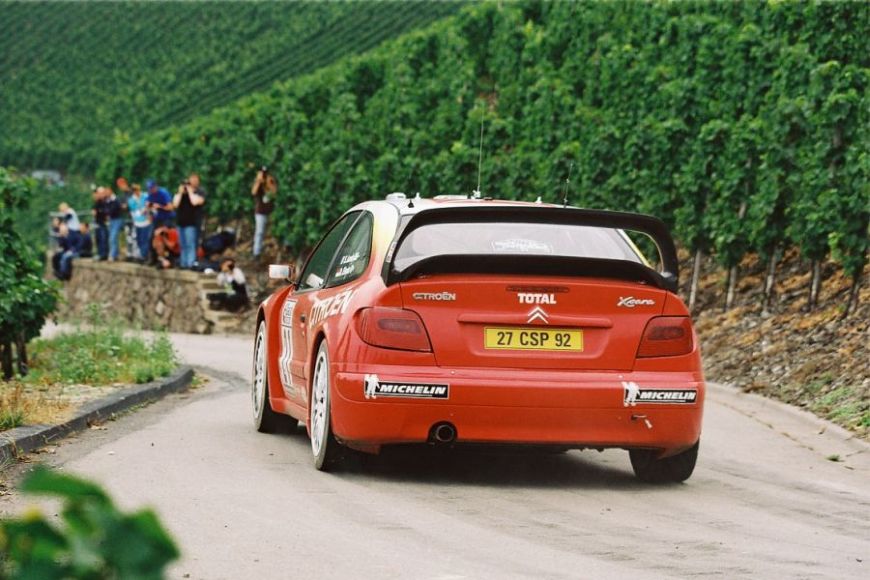 Sebastien Loeb at 2002 ADAC Rallye Deutschland