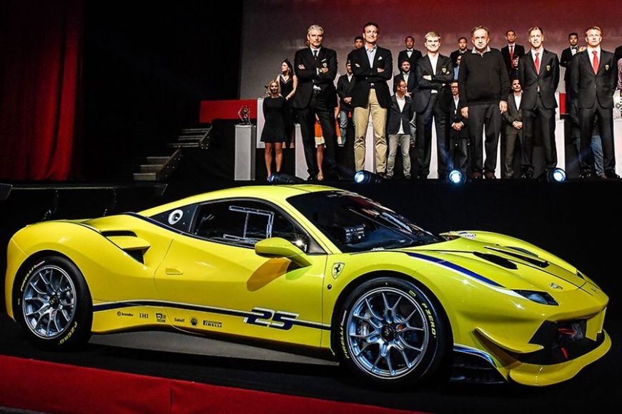 Ferrari 488 Challenge was unveiled at 2016 Ferrari World Finals at Daytona