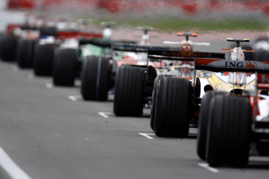 Formula One grid