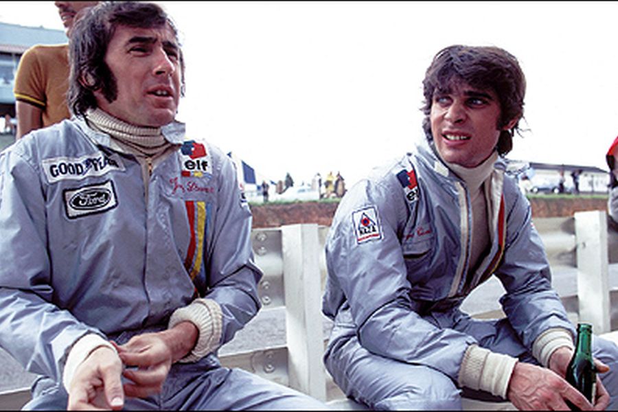 Jackie Stewart and Francois Cevert