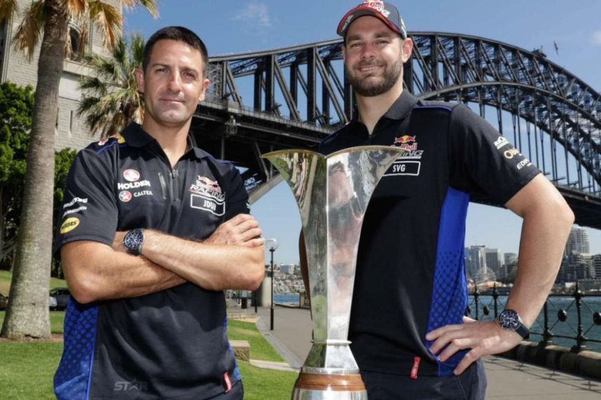 Jamie Whincup and Shane van Gisbergen