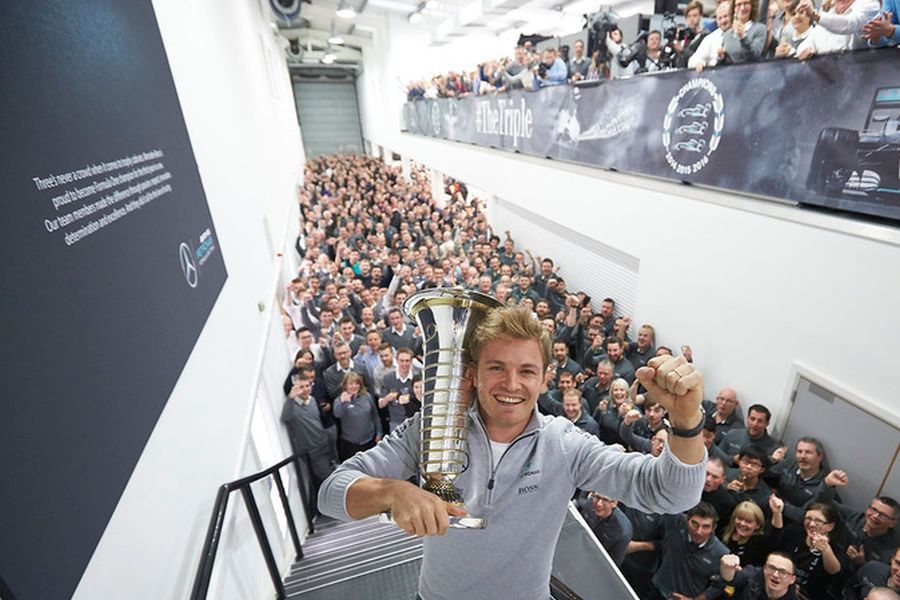 Nico Rosberg, 2016 Formula 1 champion