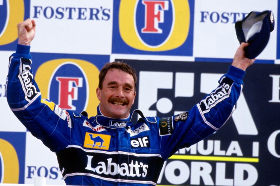 1992 Formula One champion Nigel Mansell