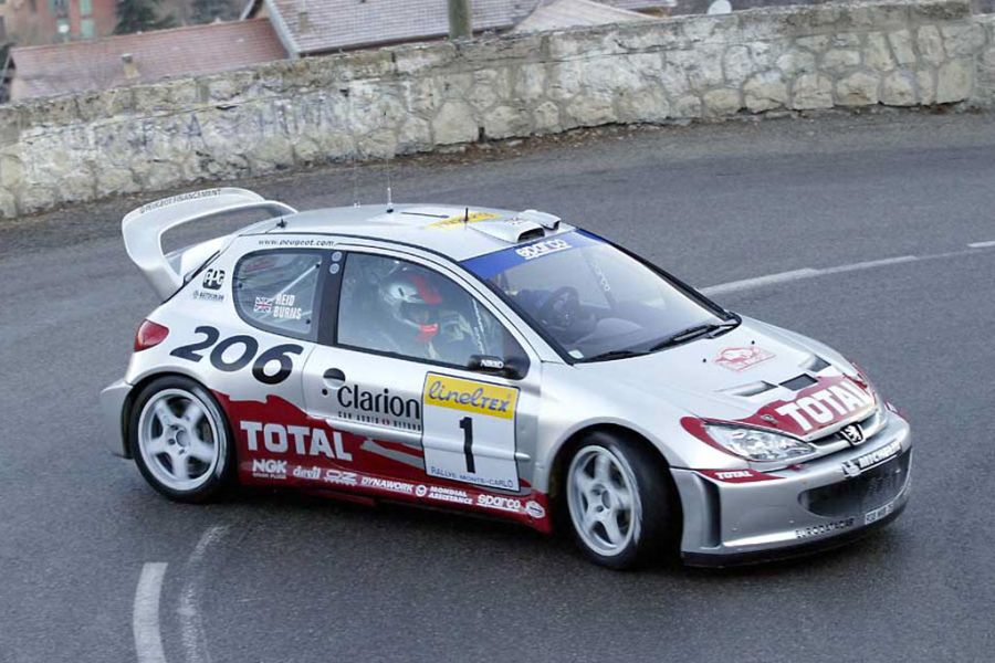 Peugeot 206 WRC, 2002, Richard Burns