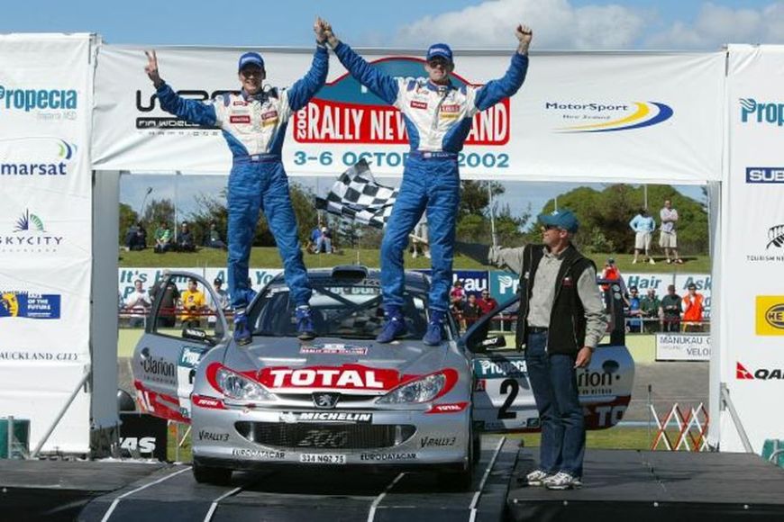 2002 Rally New Zealand, Marcus Gronholm, Peugeot