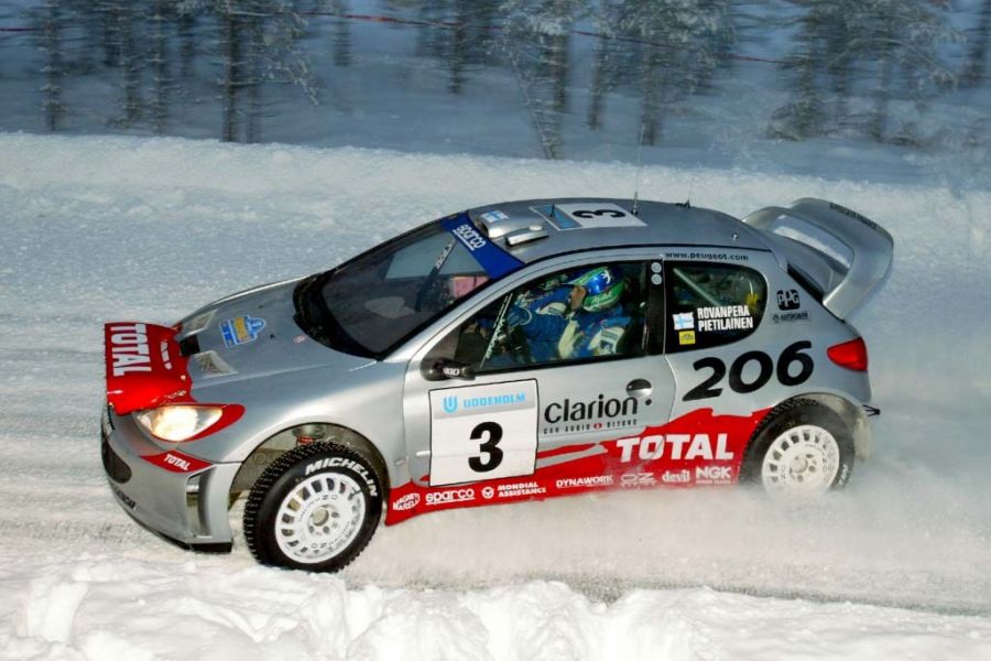 Harri Rovanpera, 2001 Peugeot 206 WRC