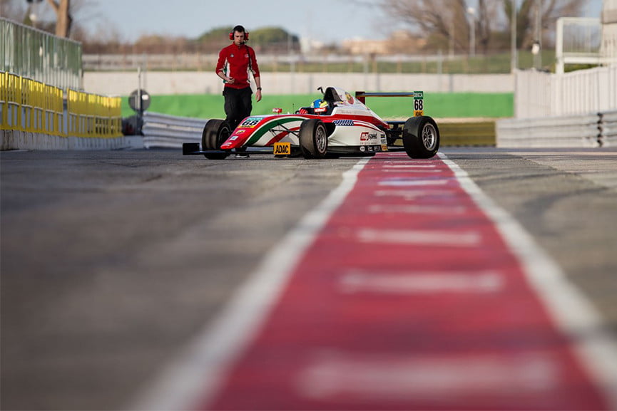 Prema Powerteam, F4 test, Misano, 2016