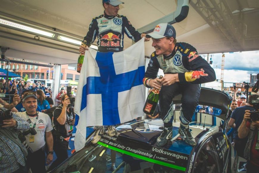 Jari-Matti Latvala, Volkswagen Motorsport team, 2015 Rally Finland