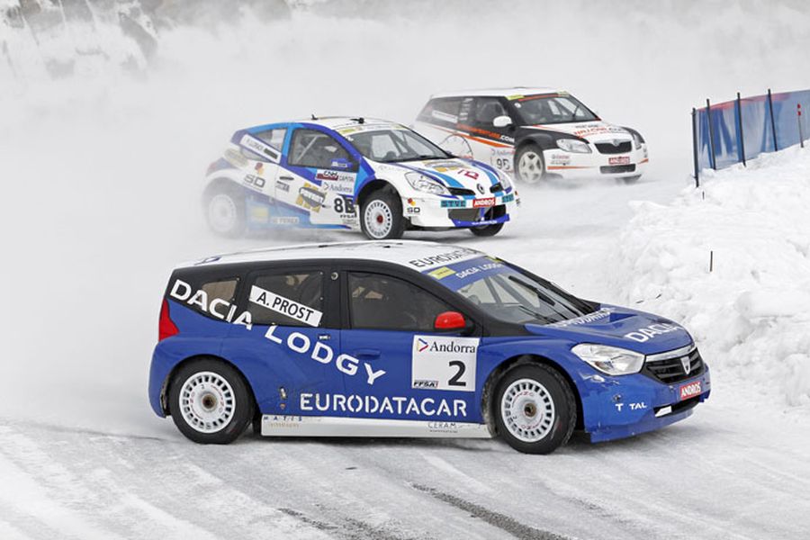 Trophee Andros, Alain Prost, Dacia Lodgy
