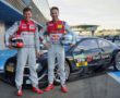 Loic Duval, Rene Rast, Audi Sport, 2017 DTM
