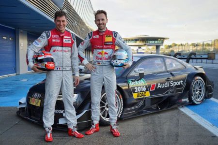 Loic Duval, Rene Rast, Audi Sport, 2017 DTM