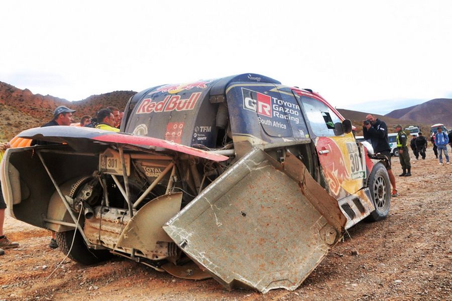 Nasser Al Attiyah, Toyota Hilux, Dakar 2017 stage 3