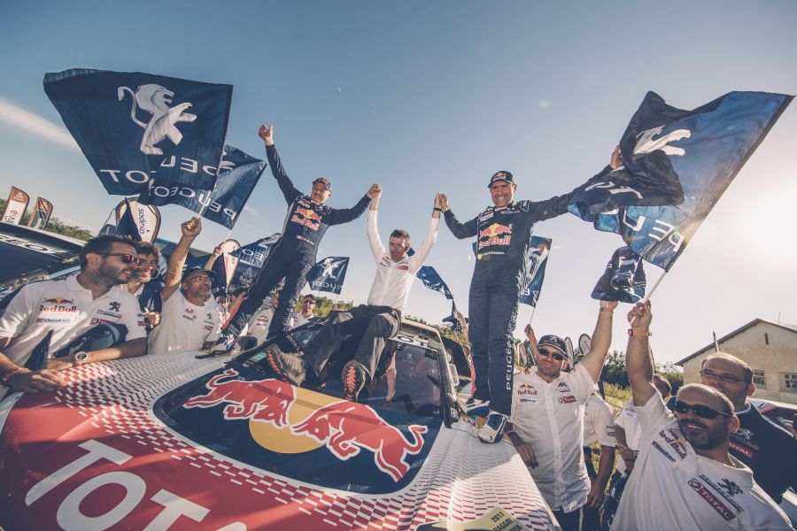 2017 Dakar Rally winners Stephane Peterhansel and Jean Paul Cottret