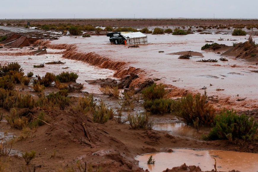 Dakar 2017, Bolivia flood