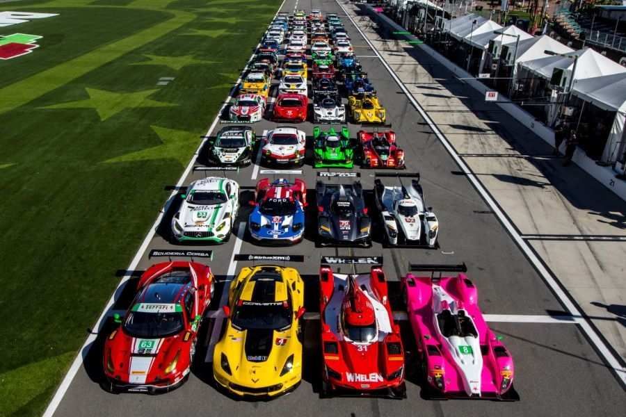 55-car grid for the 2017 Daytona 24h race