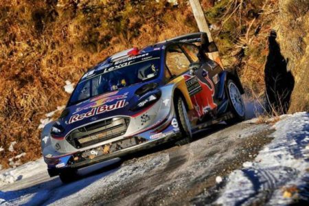 2017 Rallye Monte Carlo winner Sebastien Ogier (ford fiesta)