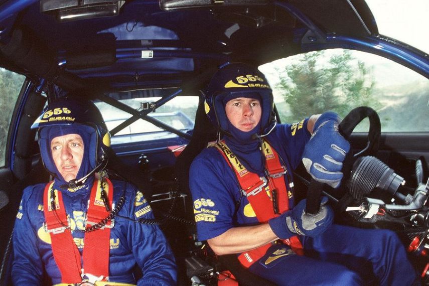 Grist and McRae, Subaru Crew, 1997 Subaru Impreza S3 WRC 97