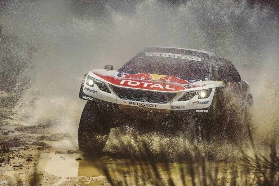 Dakar 2017, Sebastien Loeb, Peugeot, stage 1