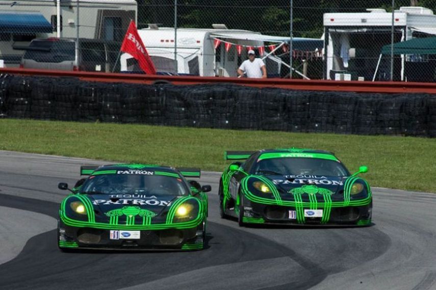 The team was running two Ferraris from 2010 to 2012