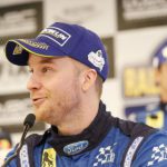 Mads Ostberg at 2016 Rally Sweden