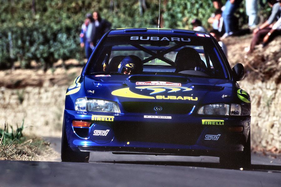 Piero Liatti at 1997 Rallye sanremo