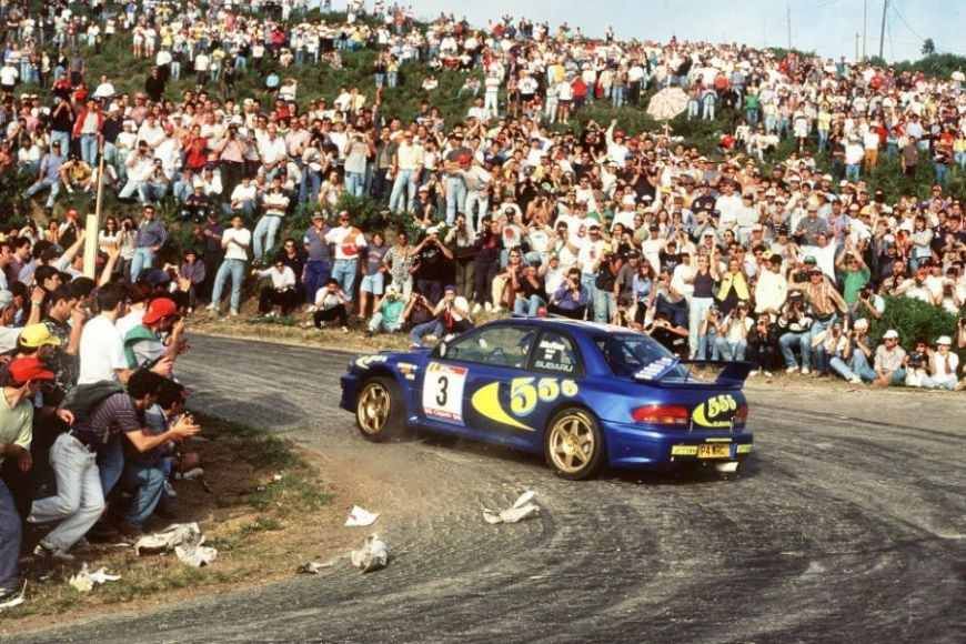 Colin McRae at 1997 Rallye de Portugal