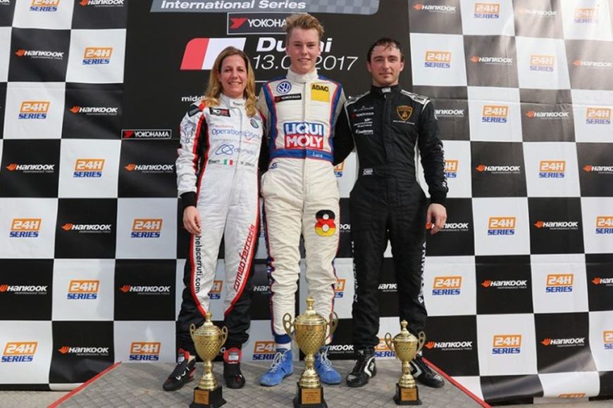 TCR Middle East, Dubai, race 1 podium