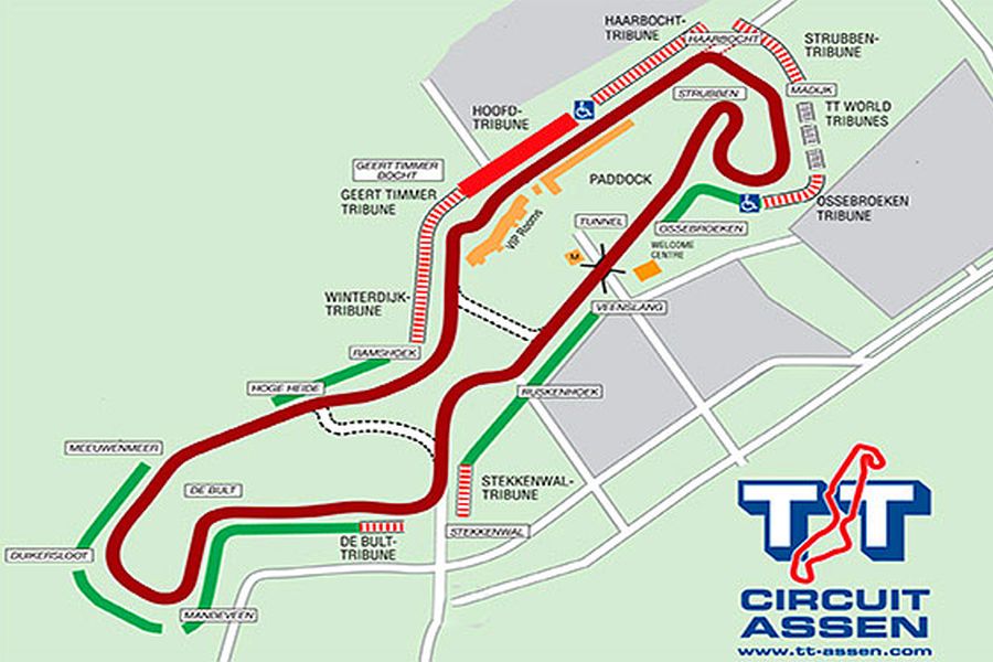 TT Circuit Assen track layout/map