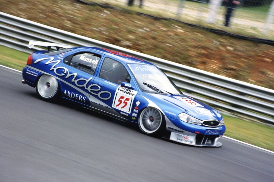 1998 BTCC, Nigel Mansell in the #55 WSR Ford Mondeo